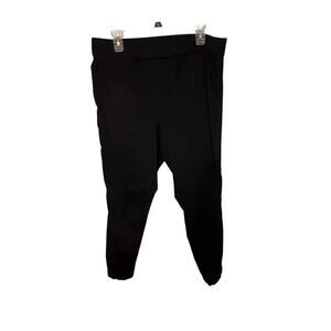 Anne Klein Women’s XL Black Leggings Stretch Elastic Waist Slimming